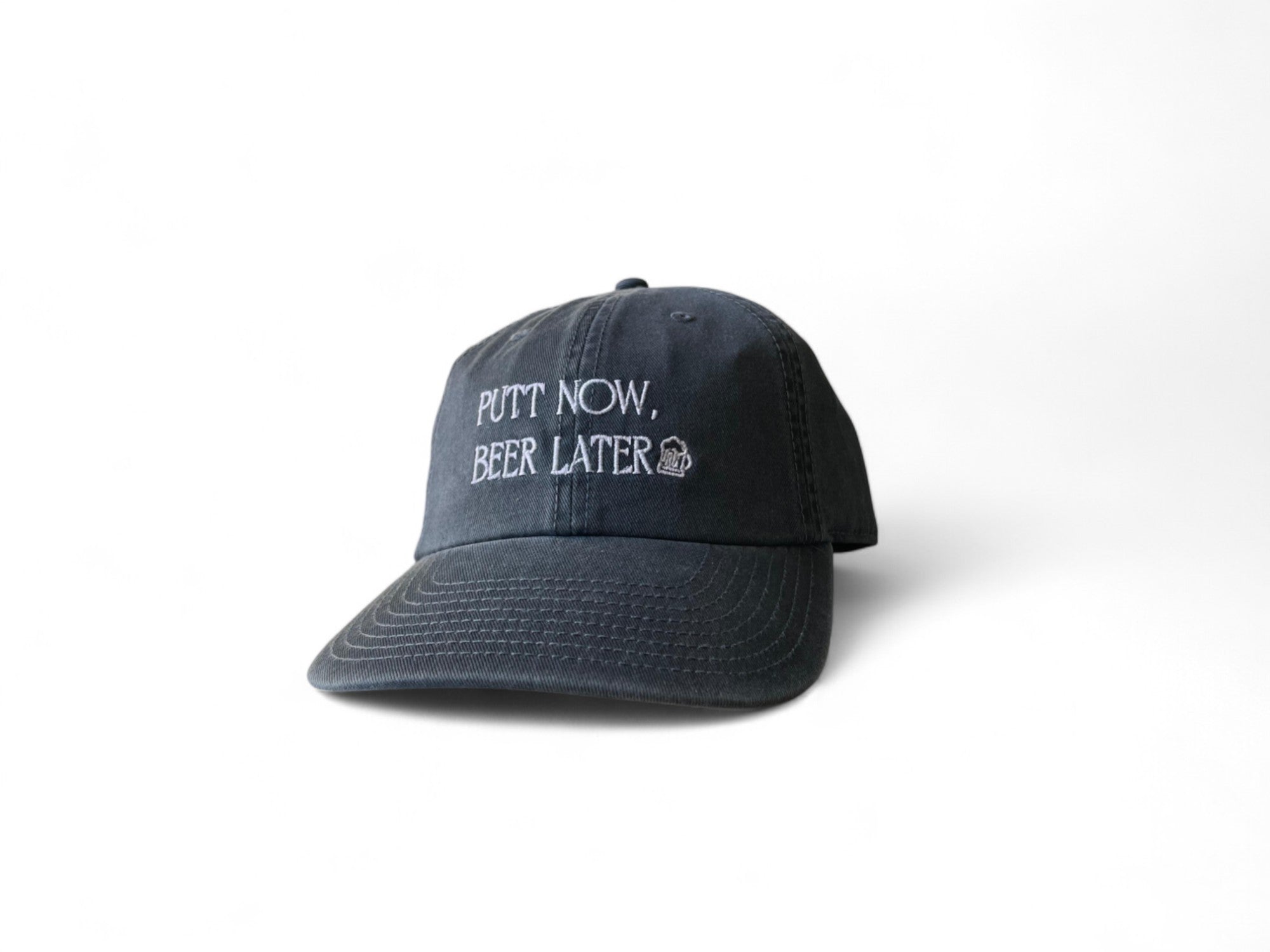 Jetzt putten, später Bier Cap