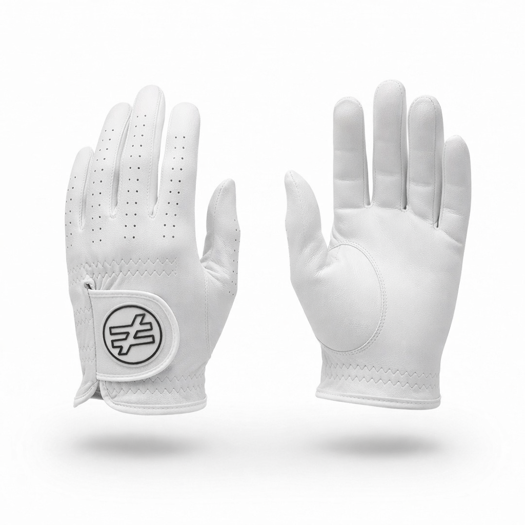 Classic White Golf Glove - Premium Cabretta Leather | NGB Sports