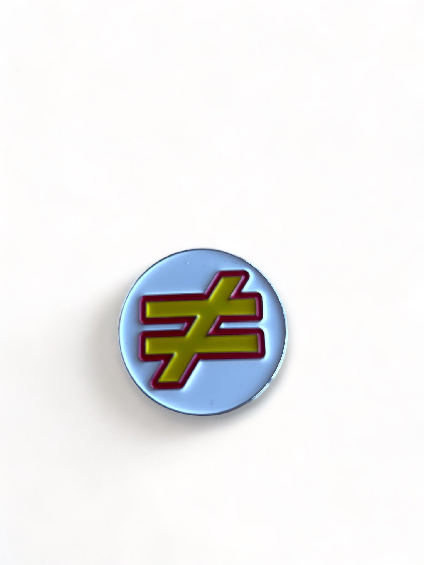 NOT [only a] GOLF BRAND white ball marker