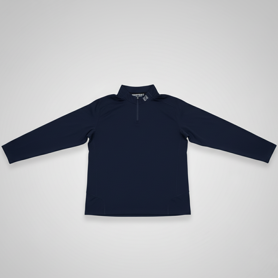 Midlayer NGB Grau Slim Fit