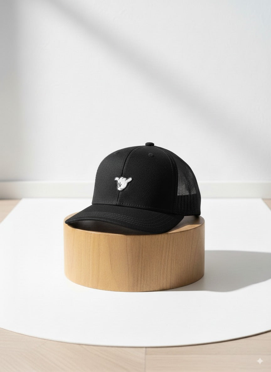 Gorra SHAKA Trucker Black