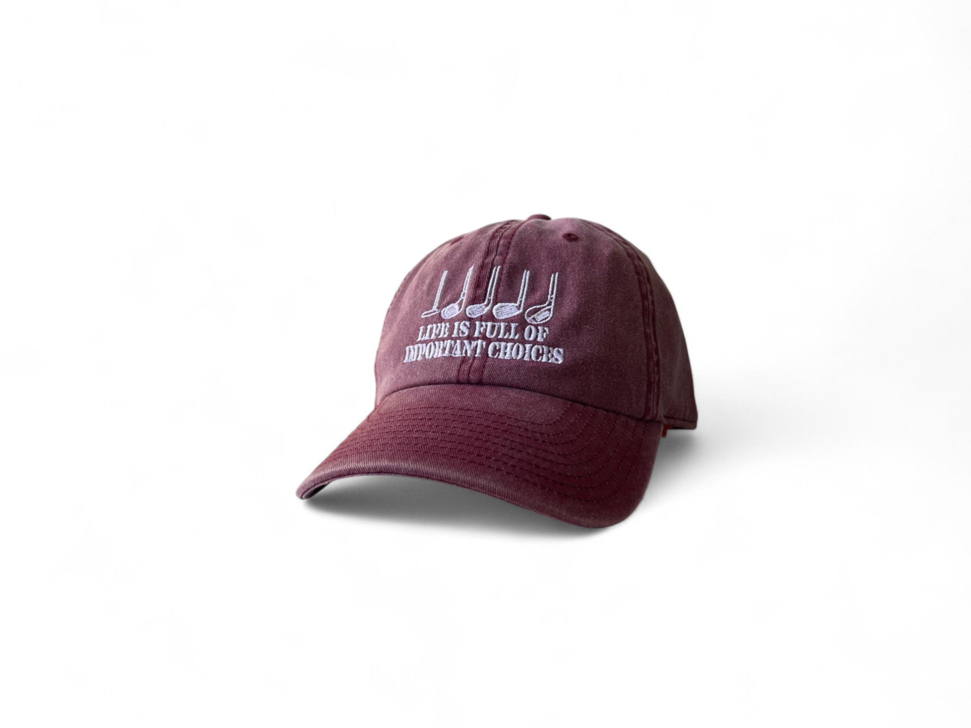 Gorra LIFE IS FULL OF IMPORTANT CHOICES