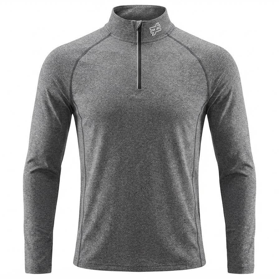 Midlayer NGB Gris Slim fit