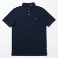 Marineblaues Pima-Piqué-Polo